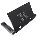 Adjustable Laptop / Tablet Stand With USB Fans Ideal For DJ Office