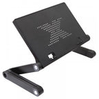 Adjustable Laptop / Tablet Stand With USB Fans Ideal For DJ Office