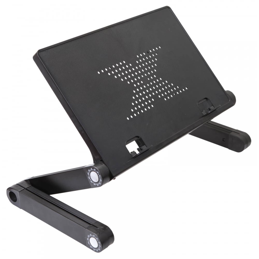 Adjustable Laptop / Tablet Stand With USB Fans Ideal For DJ Office