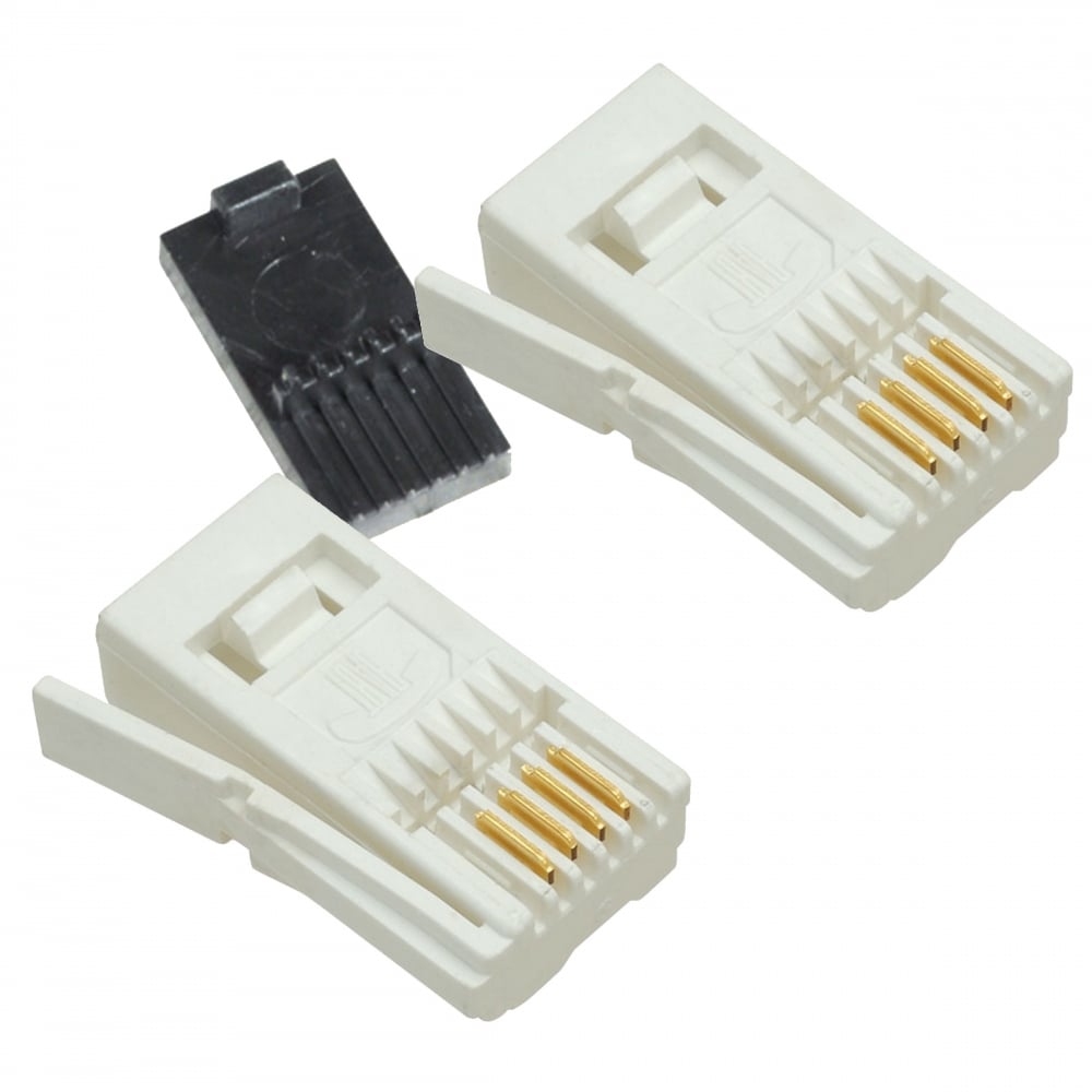 BT 431A Telephone Phone Line Plug Crimp Ends IPC Contacts Inc Tool