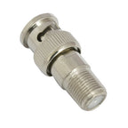 BNC Male Plug To Female F Type Aerial Adapter