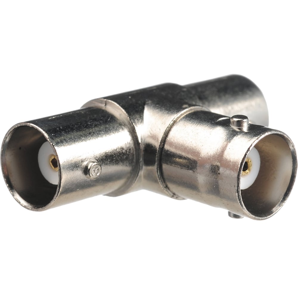 BNC Female To Two Female Socket Aerial Plug T Adapter