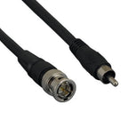BNC Male Plug to RCA Phono Plug Coaxial Video Lead 1.2M Coax