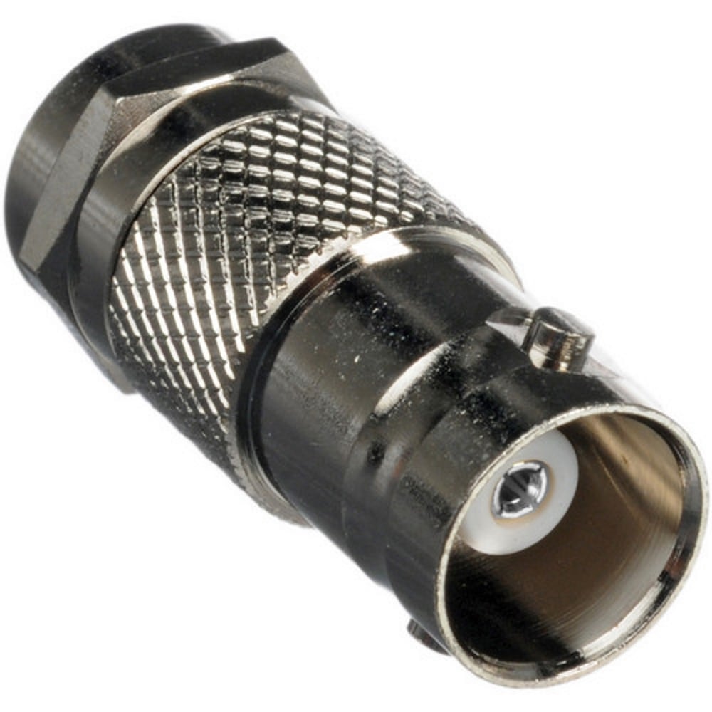 BNC Female Socket To Male F Type Plug Aerial Adapter