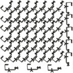 Black Heavy Duty 50mm Steel Truss G Clamp Hook Bracket