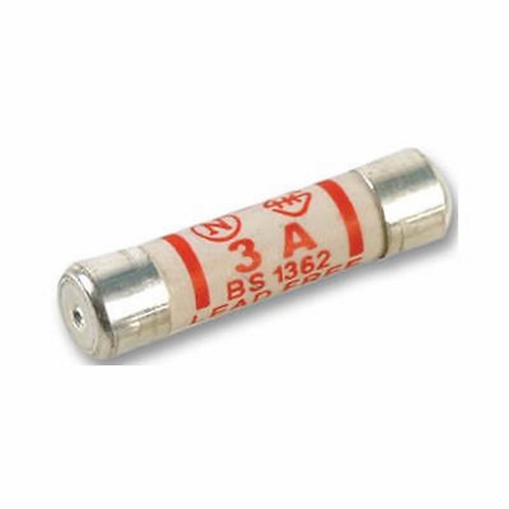Pack of 25 3amp Fuses For Mains Plug Top 3A Cartridge
