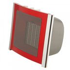 2kW Upright Red Square Ceramic Heater