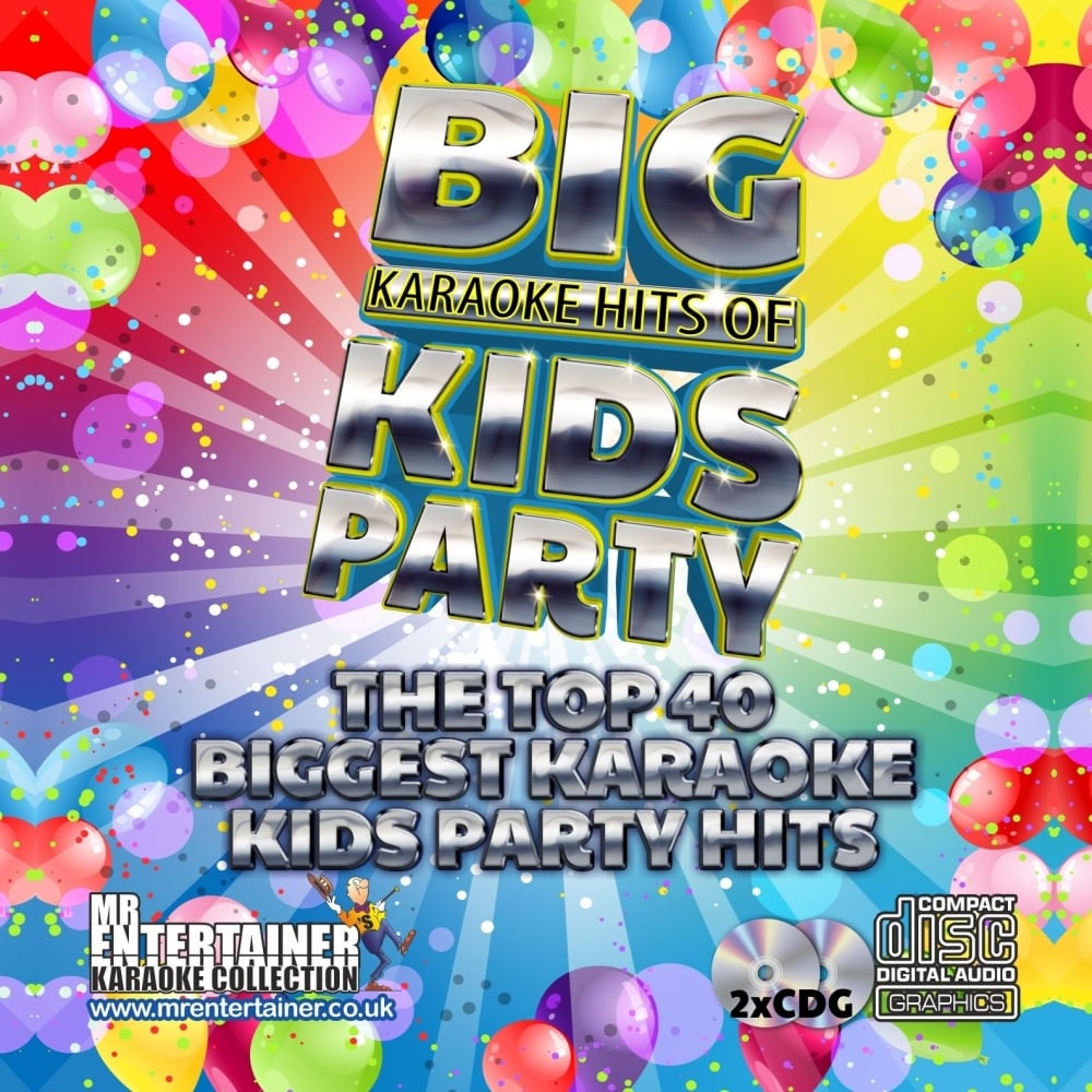 Karaoke CDG - Kids Party Music - Double CD+G Discs