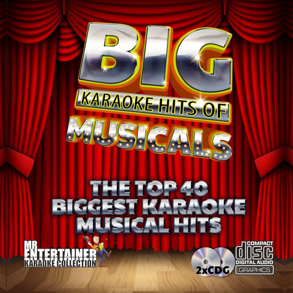 Karaoke CDG - The Best of Musicals - Double CD+G Discs