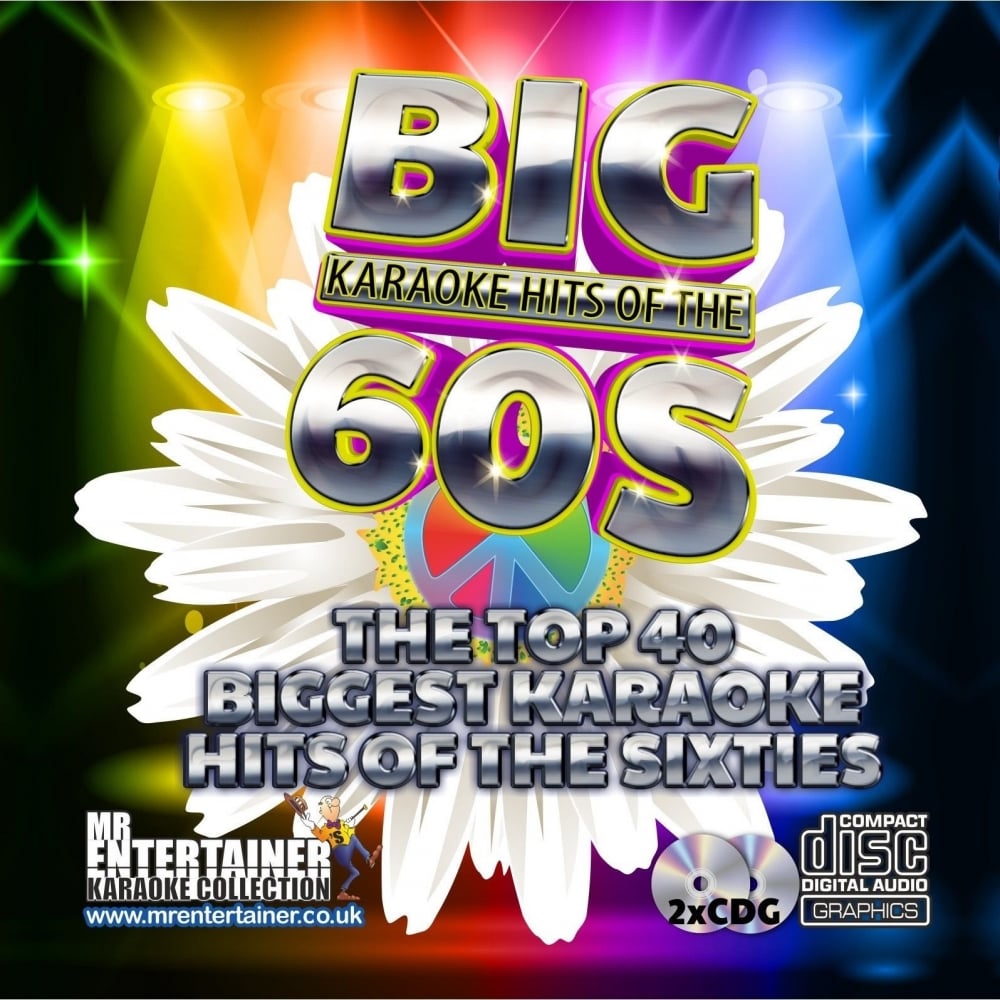 Karaoke CDG - The Big 60's Hits - Double Sixties CD+G Discs