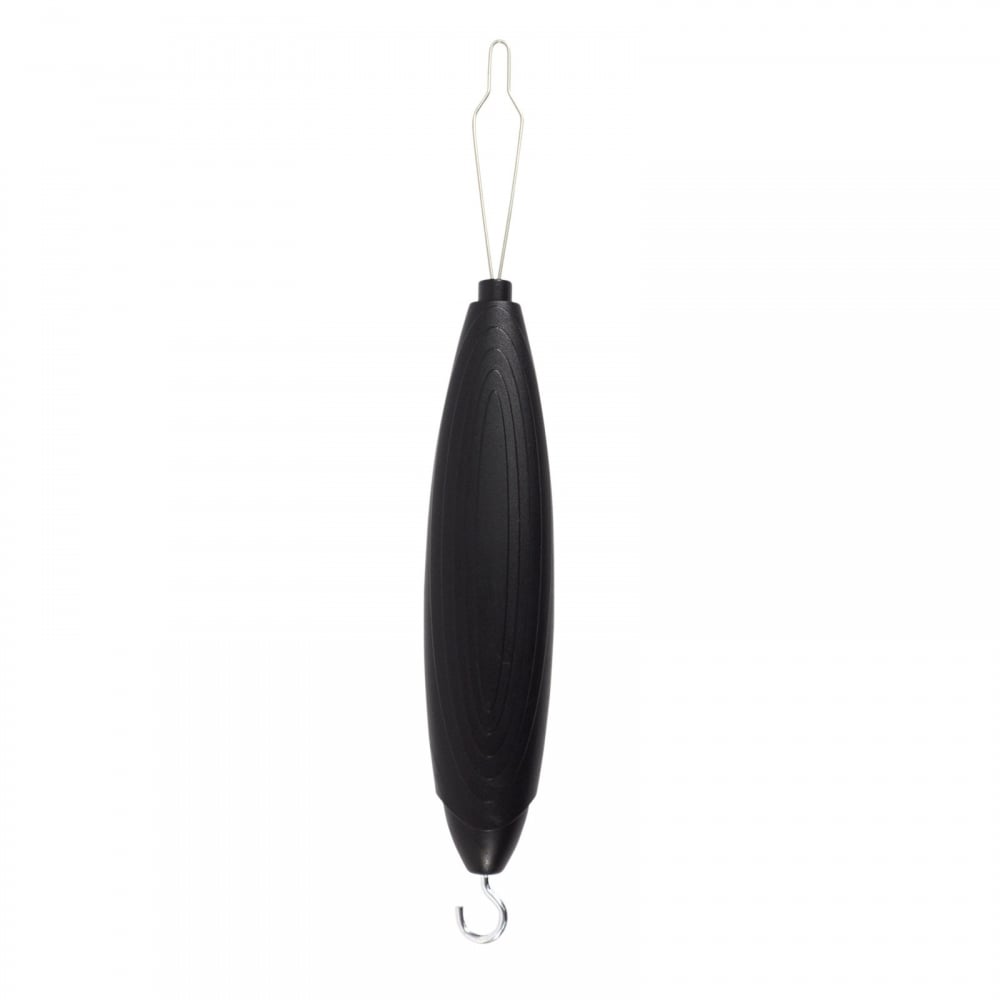Plastic Button Hook Zipper Stainless Steel Loop & Hook in Black Red & Blue