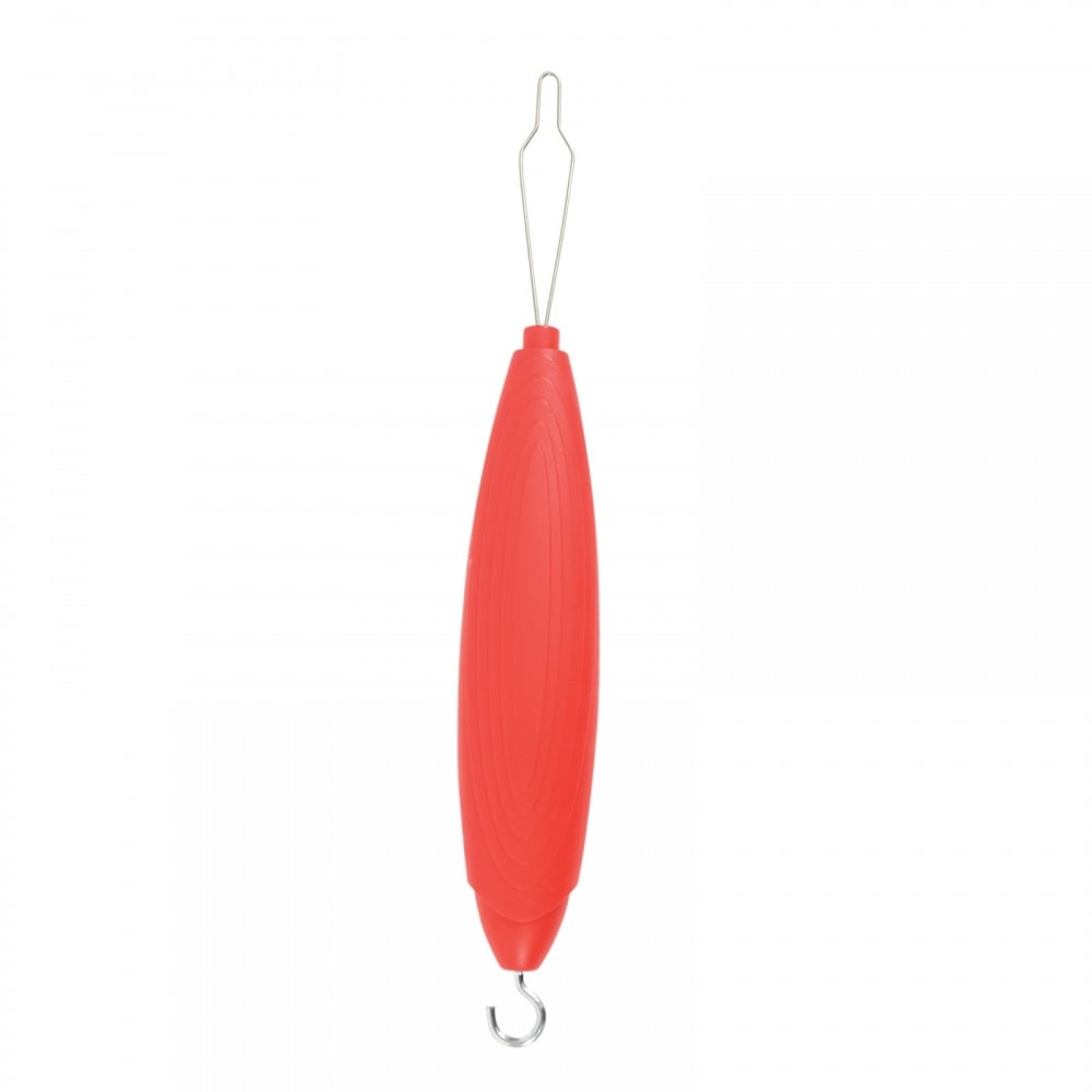 Plastic Button Hook Zipper Stainless Steel Loop & Hook in Black Red & Blue