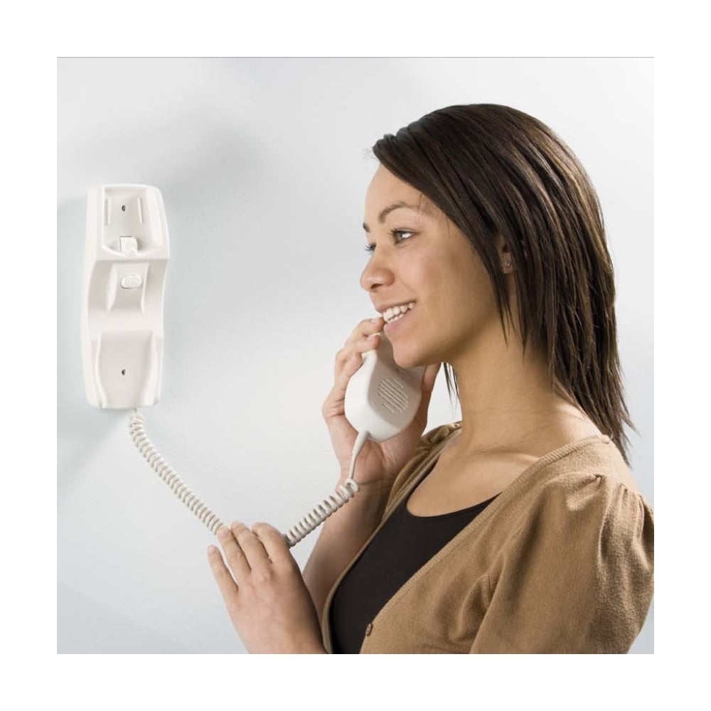 801 Door Entry White Handset For Bell Door Entry Kits