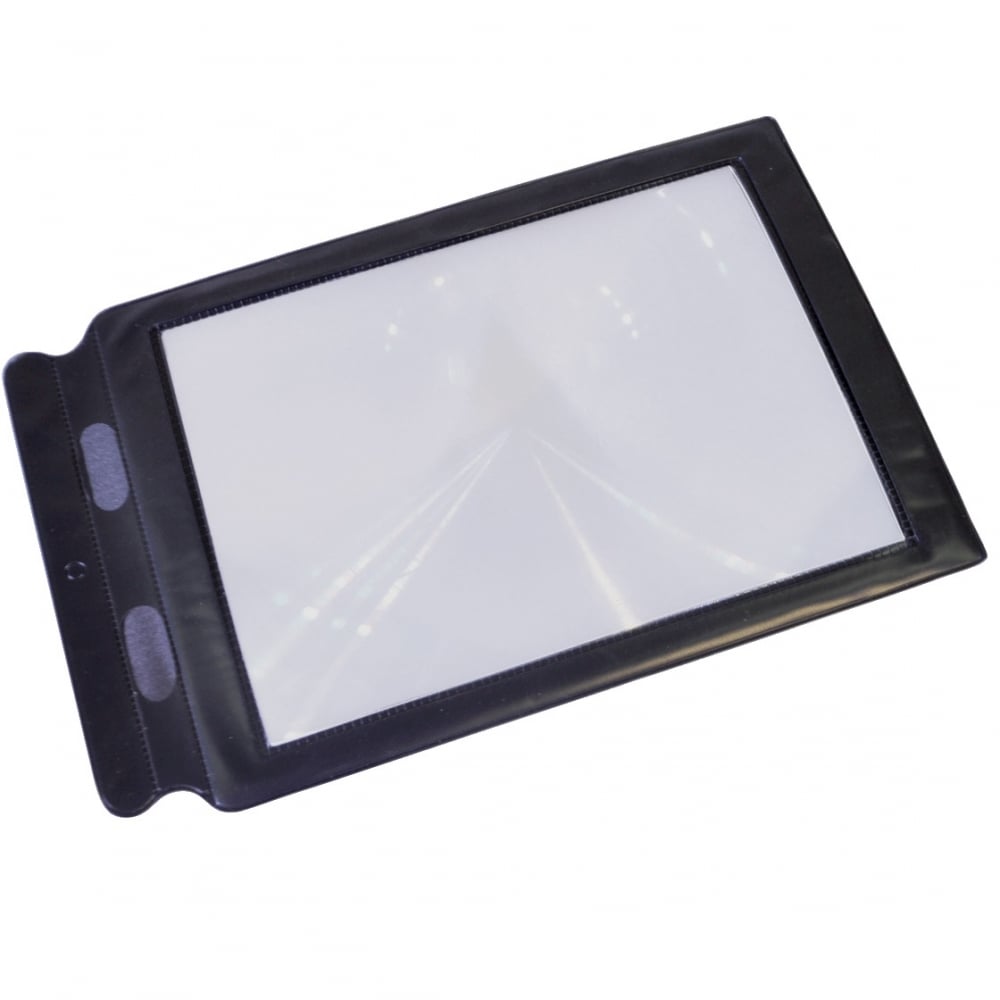 A4 Full Page Magnifier Sheet LARGE Reading Aid Lens