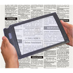 A4 Full Page Magnifier Sheet LARGE Reading Aid Lens