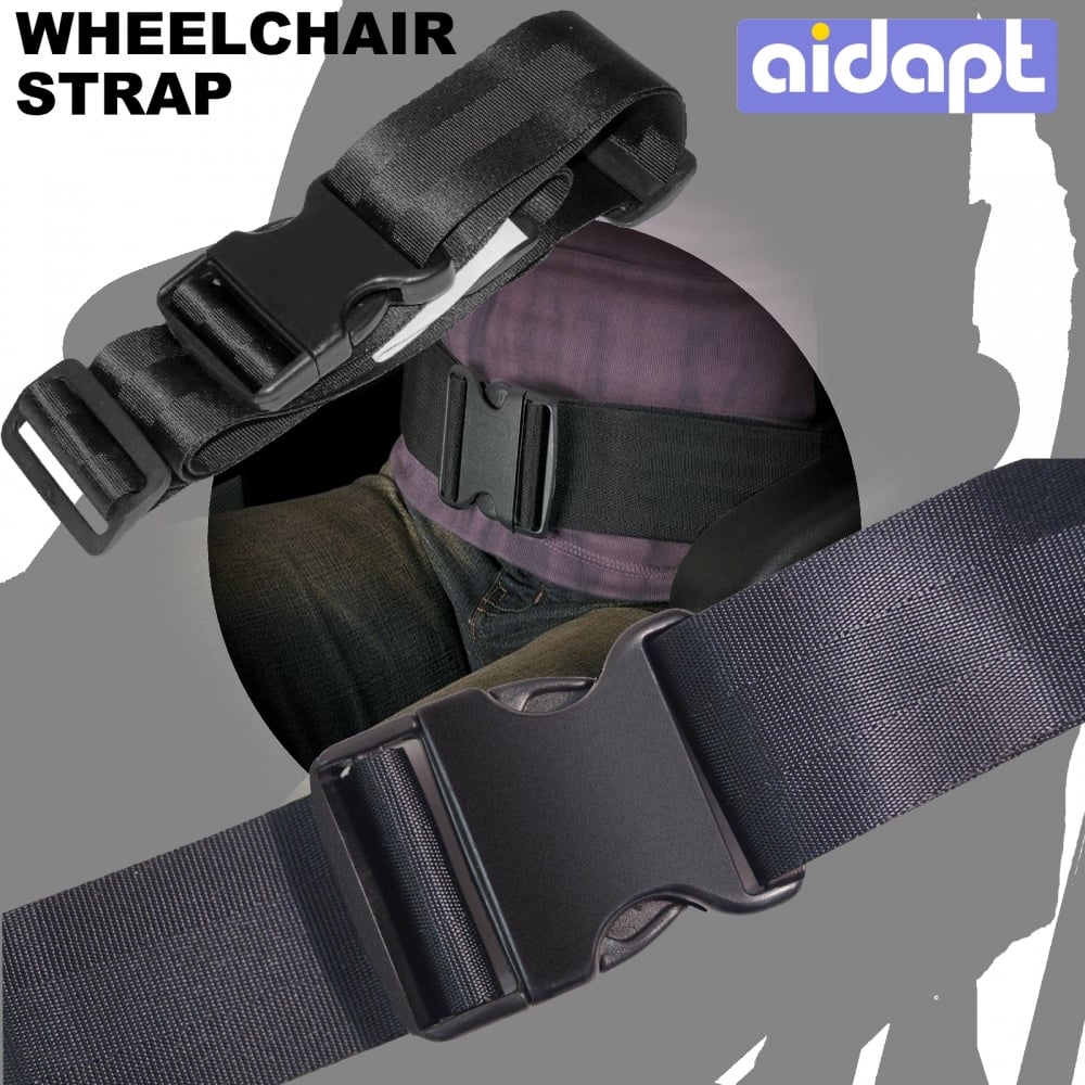 Adjustable Wheelchair Seat Belt Lap Leg Strap Accesories Disability Aids