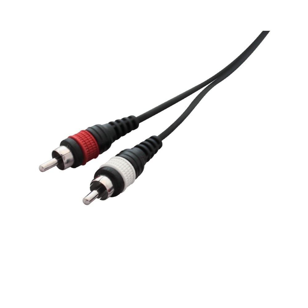 1.5m 6.35mm 1/4 Inch Jack Stereo to 2 x RCA Phono Cable OFC Audio Lead HQ