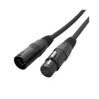 5 Pin XLR Male To 5Pin Female Lighting Signal Lead DMX Cable 30m & 50m