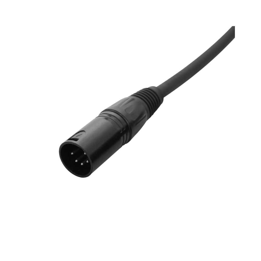 5 Pin XLR Male To 5Pin Female Lighting Signal Lead DMX Cable 30m & 50m