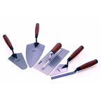 5 Piece Builder Tradesman Trowel Set - Brick Laying - Plastering 5pc