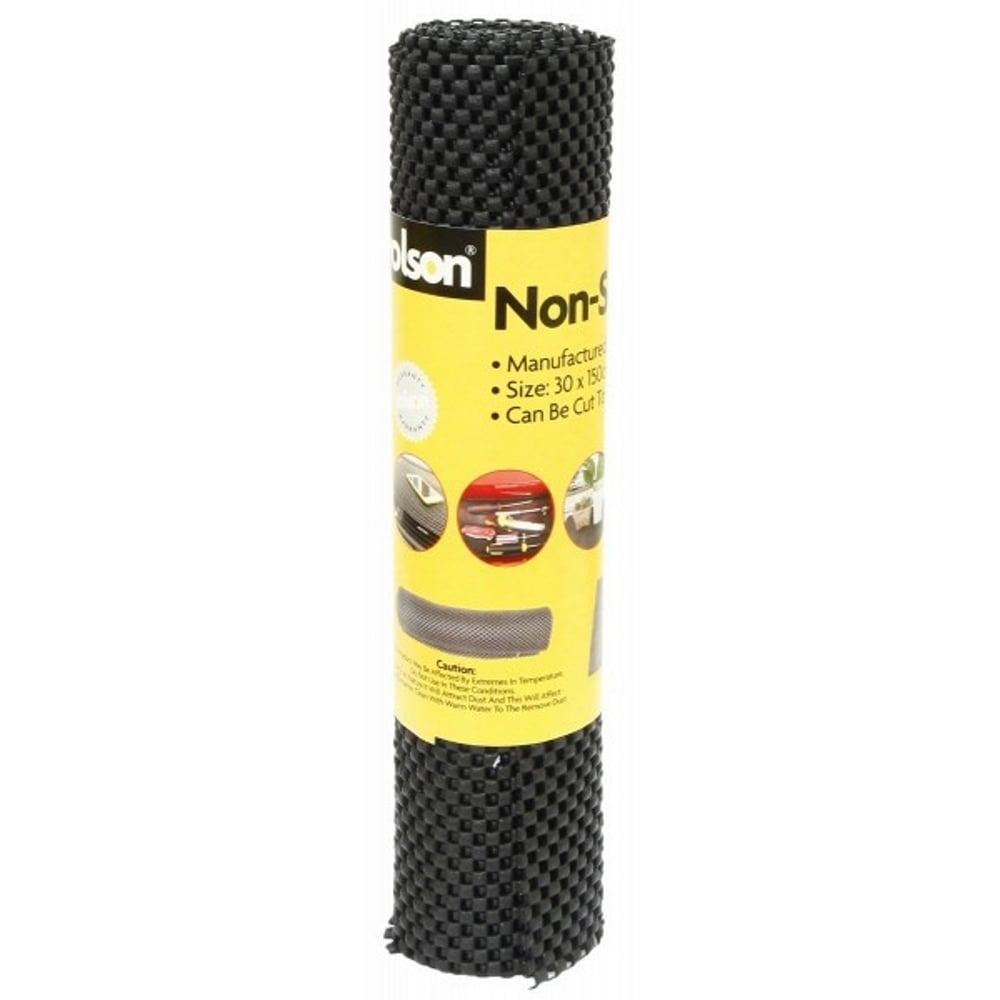 Black Non-Slip Cushion Mat Anti Slip Good Grip Home Car Workplace - Narrow