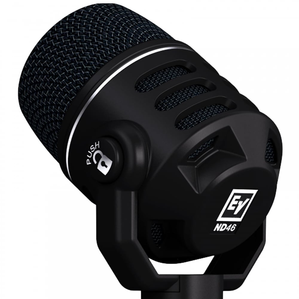 Dynamic Super Cardioid Instrument Microphone Inc Case & Holder