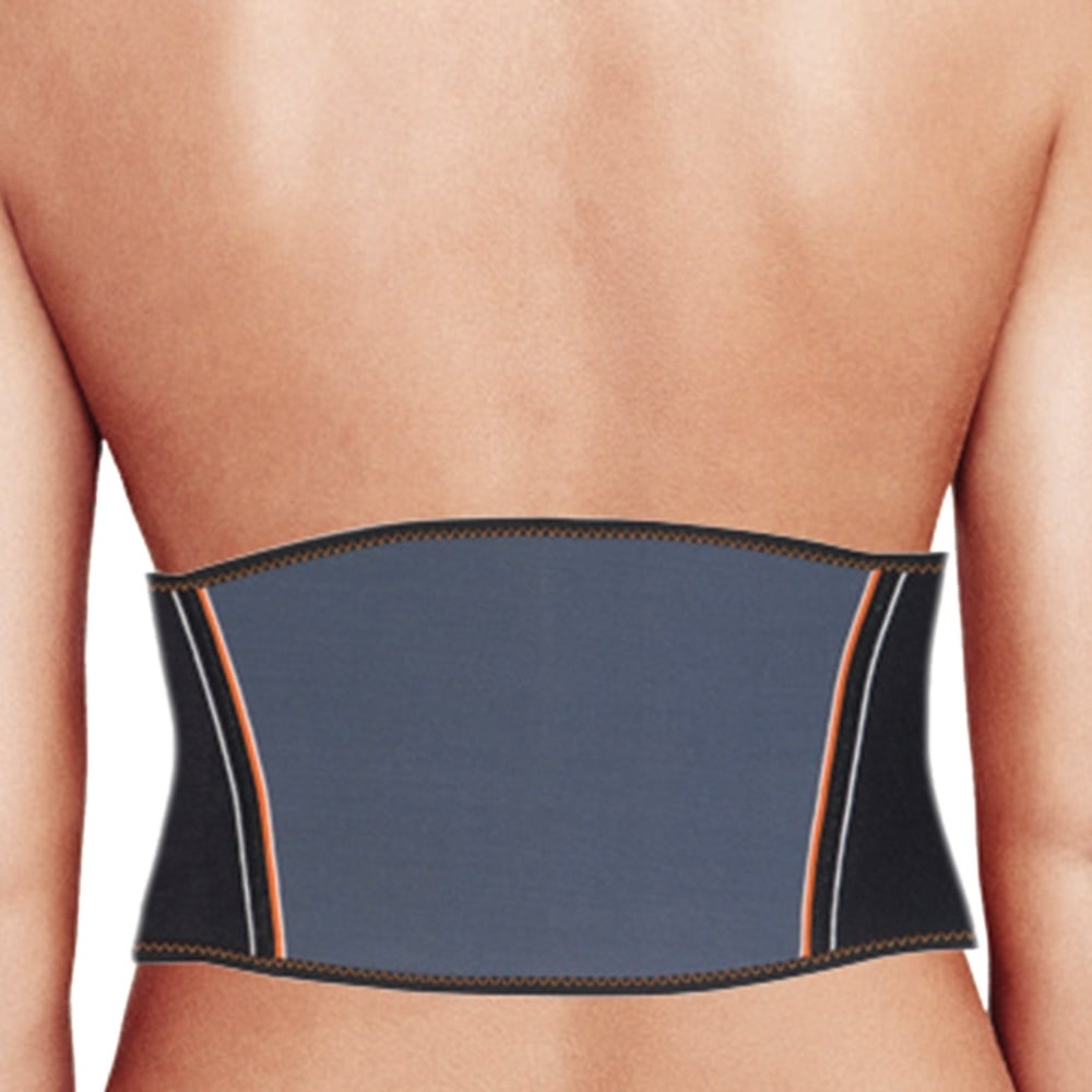 Neoprene Waist Support Lower Back Pain Belt Brace - Velcro, Strong Stitching