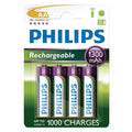 4 AA 1300mAh NiMH Rechargeable Batteries - Battery Pack of Four