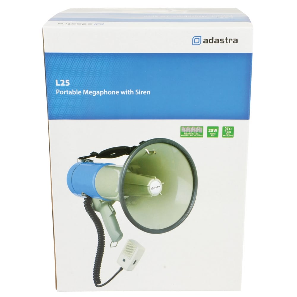 25W Professional Handheld and Shoulder Megaphone L25