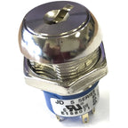 3 Tag Key Switch SPST 2 keys 1 Keypull keyswitch