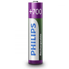 4 AAA 700mAh NiMH Rechargeable Batteries - Battery Pack of Four