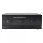 3 Way Speaker Switch Selector Box for AV Reciever / Stereo / Speakers