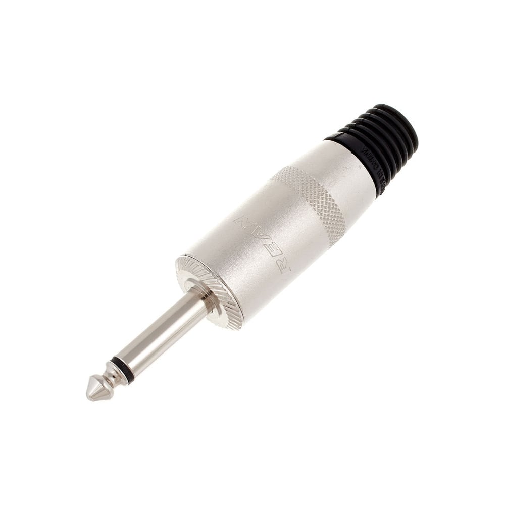 NYS225L 6.35mm Mono Jumbo Loudspeaker Jack Plug For 10mm Diameter Cable