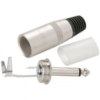 NYS225L 6.35mm Mono Jumbo Loudspeaker Jack Plug For 10mm Diameter Cable
