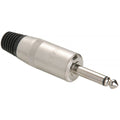 NYS225L 6.35mm Mono Jumbo Loudspeaker Jack Plug For 10mm Diameter Cable