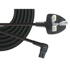 Power Cord UK Plug to Right Angle C7 Figure 8 Fig of 8 Lead Cable