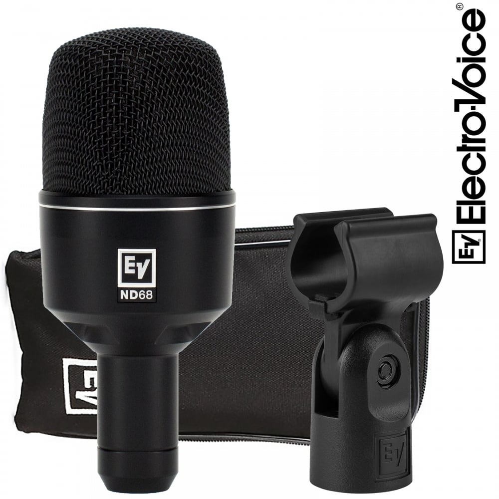 Dynamic Supercardioid Vocal Microphone Including Case