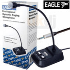 Professional Desktop Dynamic Gooseneck Paging Microphone Mic 6.35mm Jack