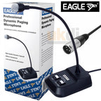Professional Desktop Dynamic Gooseneck Paging Microphone Mic XLR Male