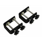 Height & Width Adjustable DJ Laptop Stand Computer Table Clamps inc Case