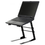 Height & Width Adjustable DJ Laptop Stand Computer Table Clamps inc Case
