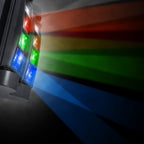Onyx RGBW Multicolour Sweeping Beam DMX Lighting Effect