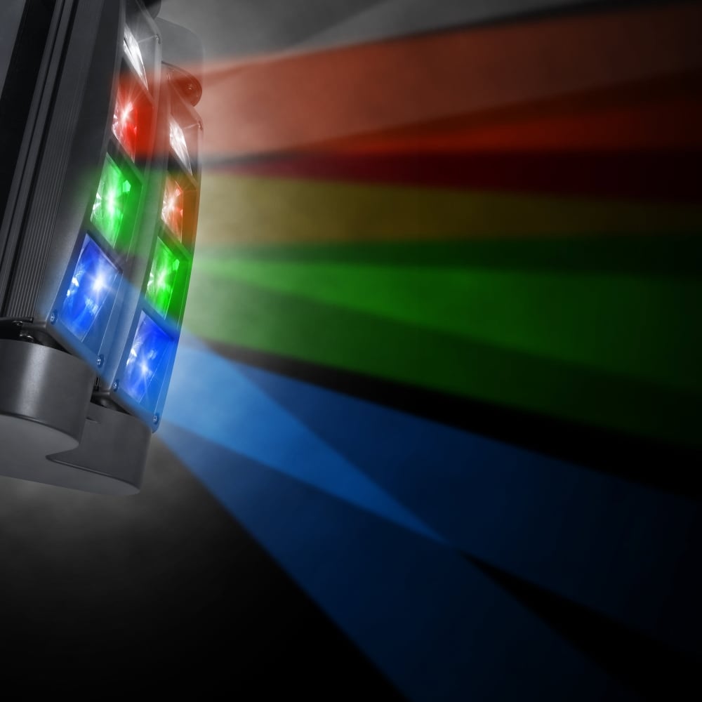 Onyx RGBW Multicolour Sweeping Beam DMX Lighting Effect