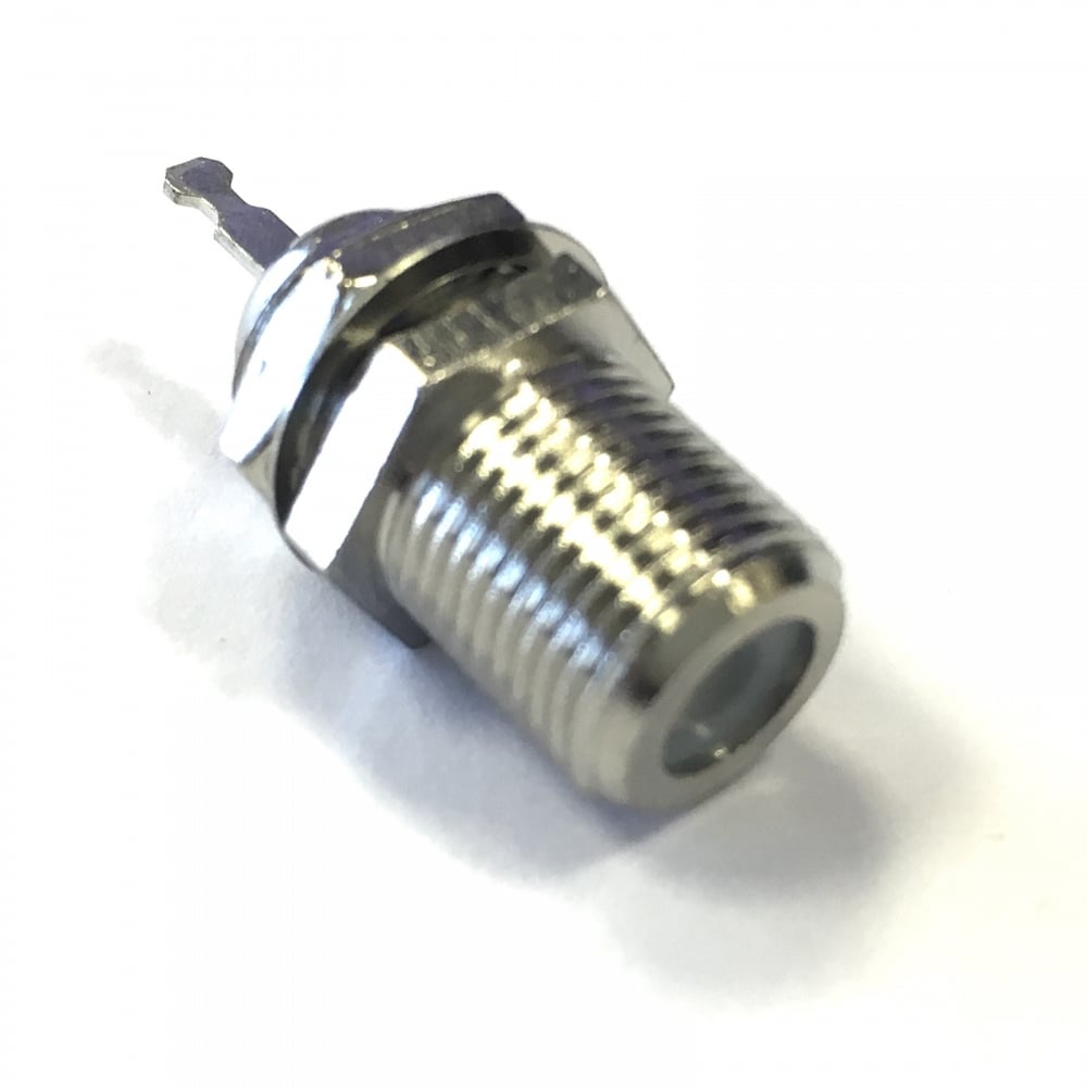 F Connector Chassis Socket - Satellite Coax Female Panel Mount - Sky Wall Plate