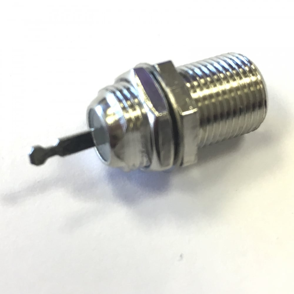 F Connector Chassis Socket - Satellite Coax Female Panel Mount - Sky Wall Plate