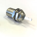 F Connector Chassis Socket - Satellite Coax Female Panel Mount - Sky Wall Plate