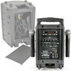PAV8 Battery & Mains Portable PA Set With Bluetooth And CD/DVD Player