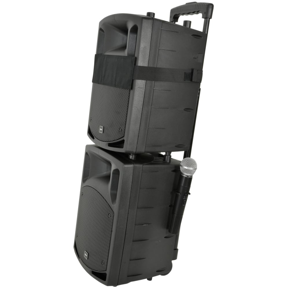 PAV8 Battery & Mains Portable PA Set With Bluetooth And CD/DVD Player