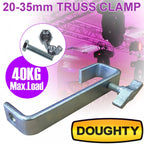 35mm Doughty Heavy Duty Truss Hook Clamp 40Kg Load C/W Bolts DJ Lighting