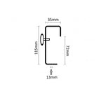 35mm Doughty Heavy Duty Truss Hook Clamp 40Kg Load C/W Bolts DJ Lighting